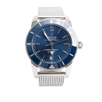 Stainless Steel Superocean Heritage B20 46 MM Automatic Watch Blue Dial AB2020 w/ Box & Papers