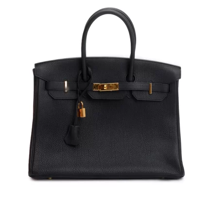Noir Togo Birkin 35 w/ Box