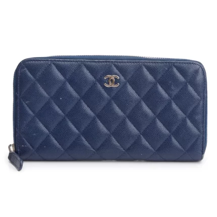 Blue Caviar Classic Large Gusset Zip Around Wallet