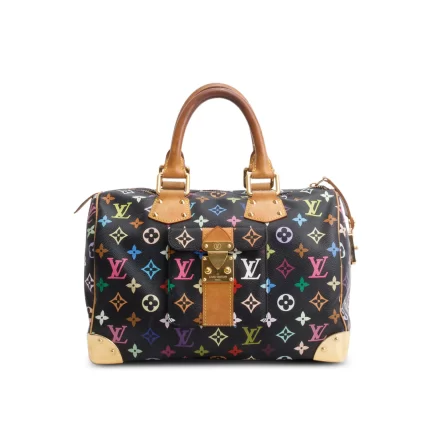 Black Monogram Multicolore Speedy 30