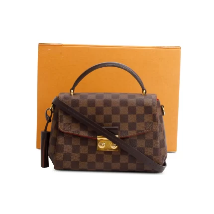 Damier Ebene Croisette w/ Box, Strap & Receipt